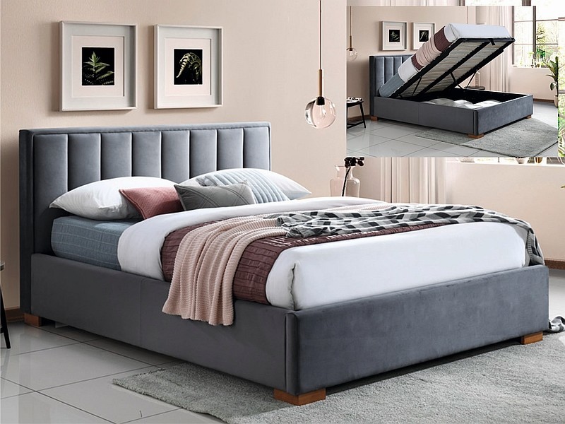 Кровать с решеткой ID-27685