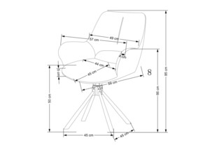 Krēsls ID-27714