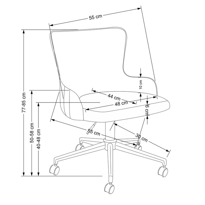 Datorkrēsls ID-27740