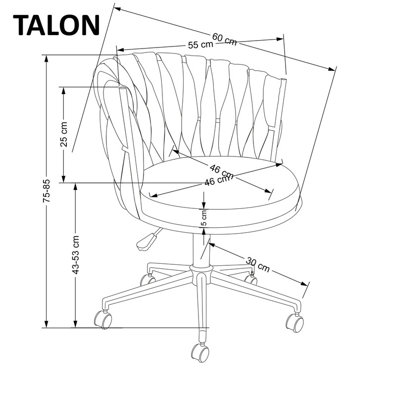 Datorkrēsls ID-27742