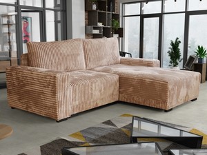 Stūra dīvāns izvelkams Leila L/P