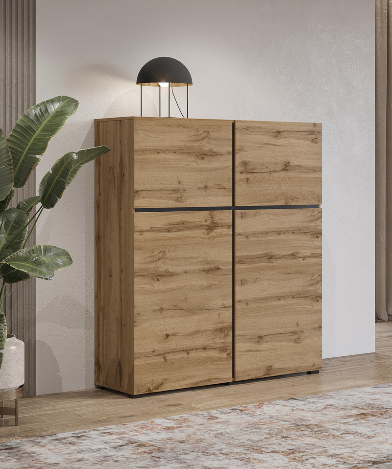 Shelf with doors Cody typ 76