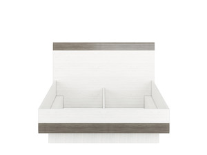 Bed with slatted base ID-28006