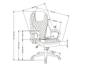 Datorkrēsls ID-28016