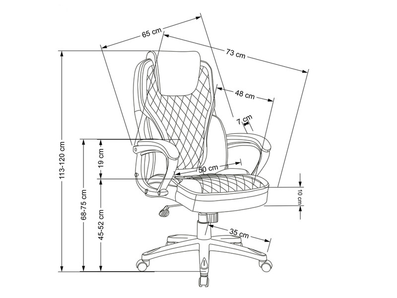 Datorkrēsls ID-28016