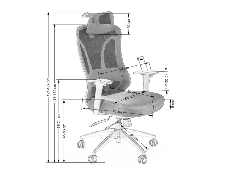 Datorkrēsls ID-28019