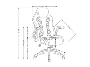 Datorkrēsls ID-28021