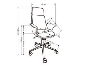 Datorkrēsls ID-28031