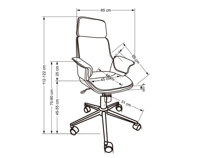 Datorkrēsls ID-28031