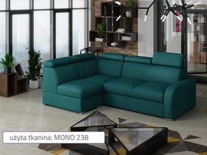 Extendable corner sofa bed Dave 1p(65 bb)+R+2r