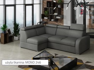 Extendable corner sofa bed Dave 1p(65 bb)+R+2r