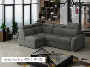 Extendable corner sofa bed Dave 1p(65 bb)+R+2r