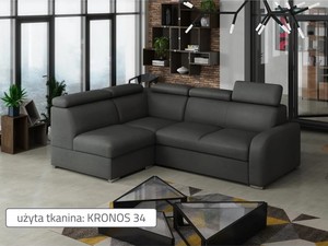 Extendable corner sofa bed Dave 1p(80 bb)+R+2r
