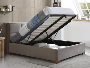 Bed with slatted base ID-28128