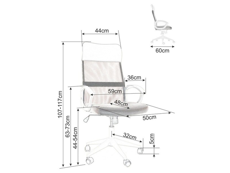 Datorkrēsls ID-28146