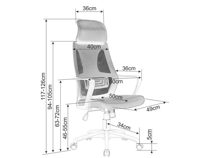 Datorkrēsls ID-28148