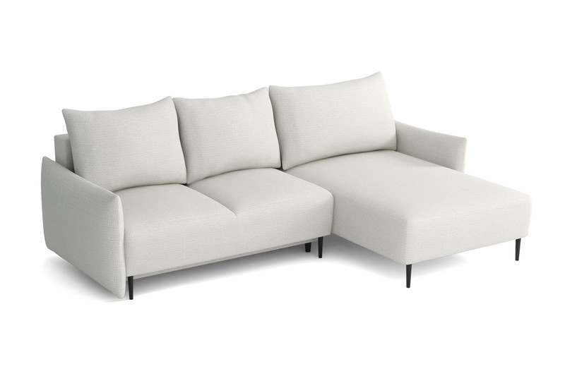 Extendable corner sofa bed Denis 2r+LC