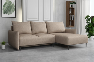 Extendable corner sofa bed Denis 2r+LC