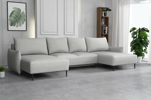 Extendable corner sofa bed Denis LC+2r+LC