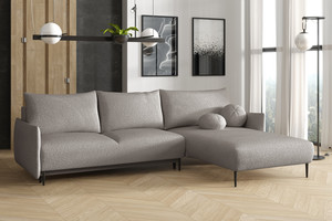 Extendable corner sofa bed Livio 2r+LC