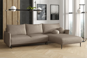 Extendable corner sofa bed Livio 2r+LC