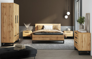 Bed with lift up storage ID-28336