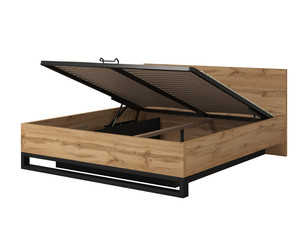 Bed with lift up storage ID-28338
