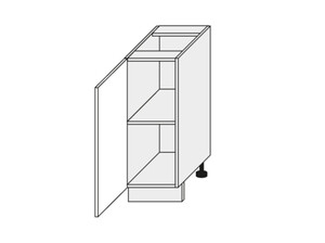 Base cabinet SIlver D1D/20