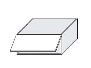 Augšējais skapītis SIlver W6B/80 AVENTOS