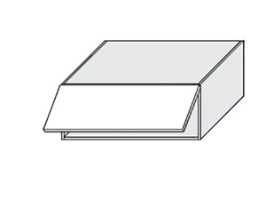 Augšējais skapītis SIlver W6B/90 AVENTOS