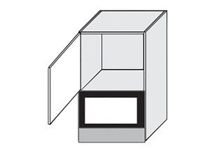 Skapītis mikroviļņu krāsnij SIlver W4MK/60