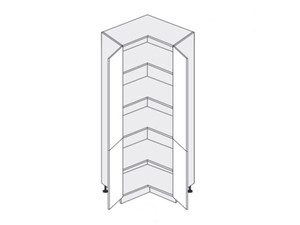 Corner wardrobe Essen D24N-207