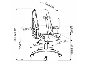 Datorkrēsls ID-28641