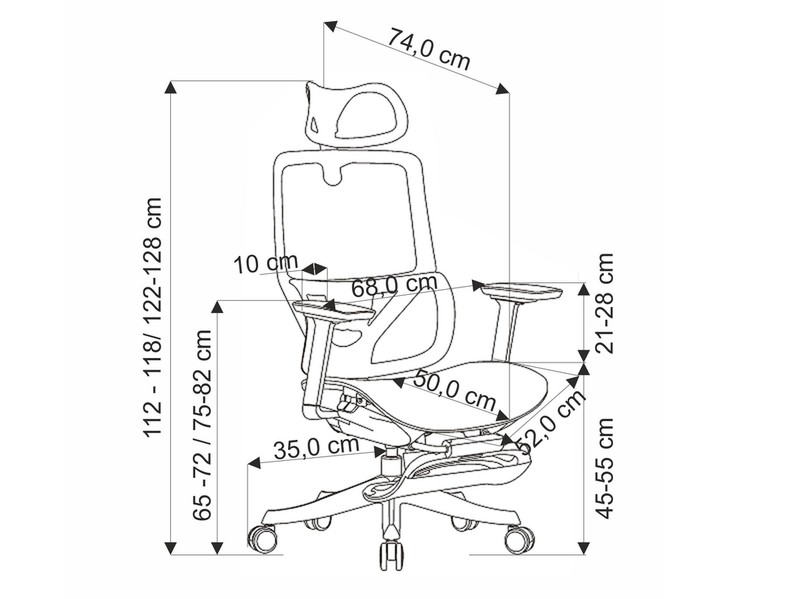 Datorkrēsls ID-28642