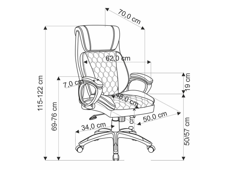 Datorkrēsls ID-28646