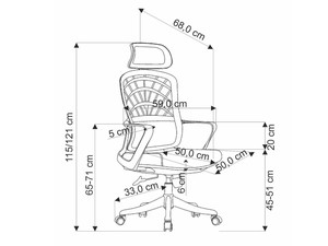 Datorkrēsls ID-28648