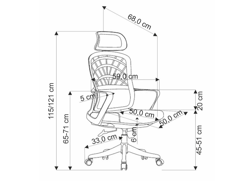 Datorkrēsls ID-28648