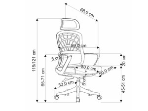 Datorkrēsls ID-28649