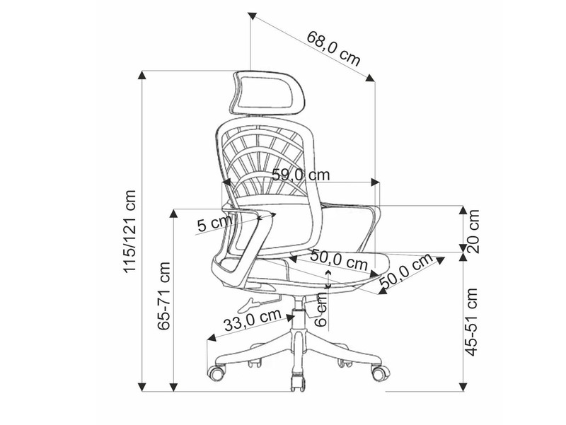 Datorkrēsls ID-28649