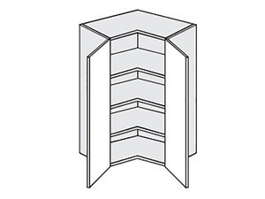 Augšējais stūra skapītis Optimum W14/60