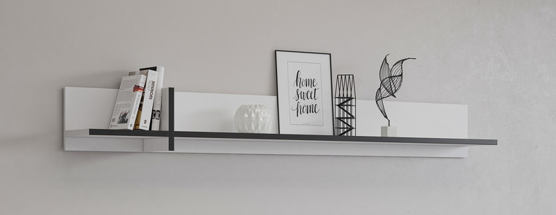 Wall mounted shelf Cody typ 02