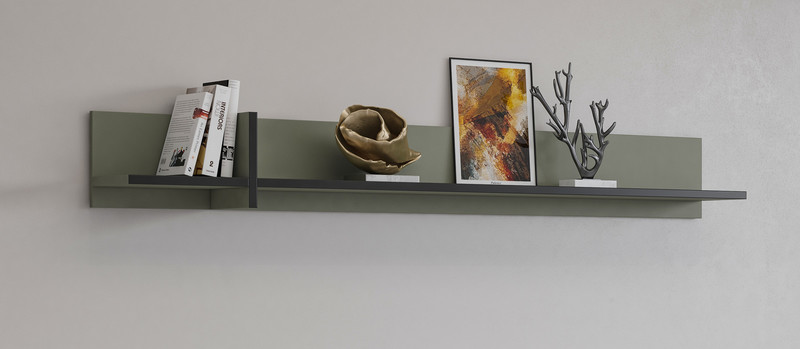 Wall mounted shelf Cody typ 02