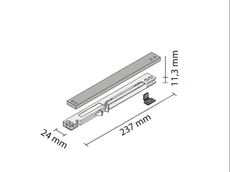 Skapis ar spoguli Ikaro typ61