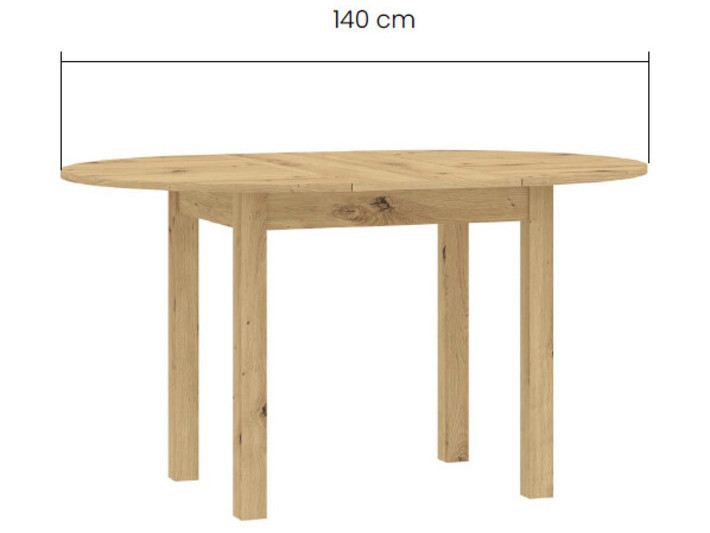 Extendable table Sonja 100