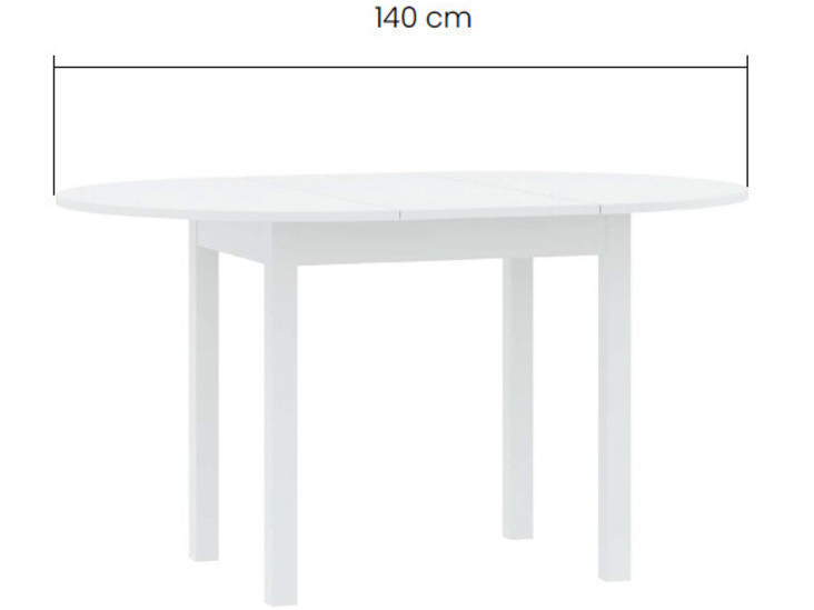 Extendable table Sonja 100