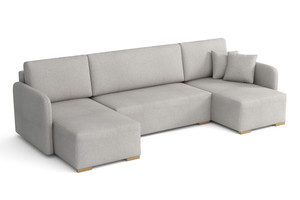 Extendable corner sofa bed Arona U