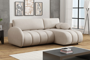 Extendable corner sofa bed Tanio L/P