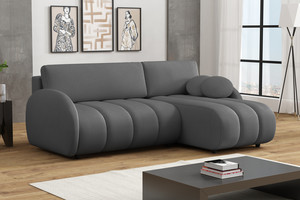 Extendable corner sofa bed Tanio L/P