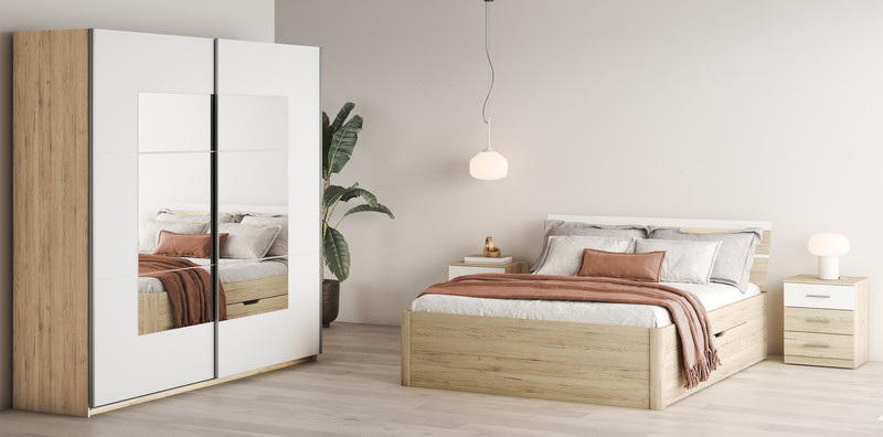 Skapis ar spoguli Benin S typ 58