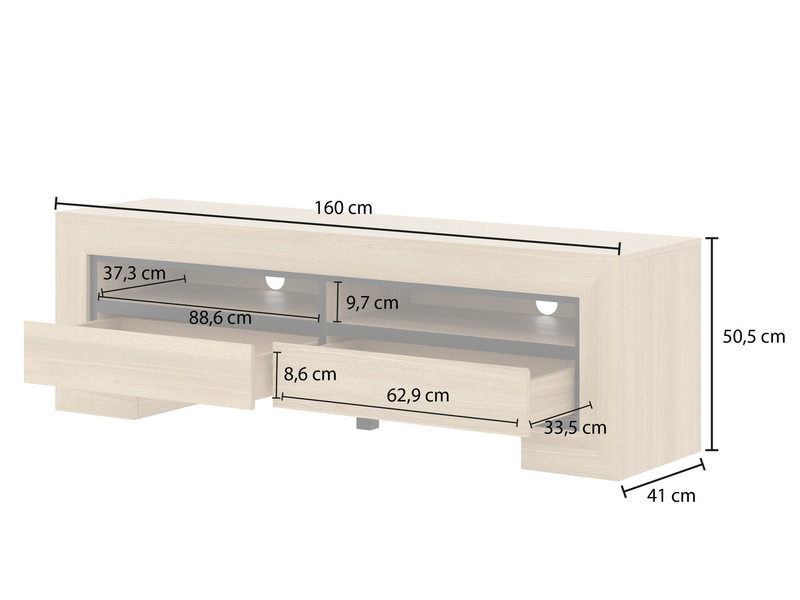 TV plaukts Torton typ40